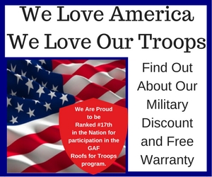Roofing Military Discount